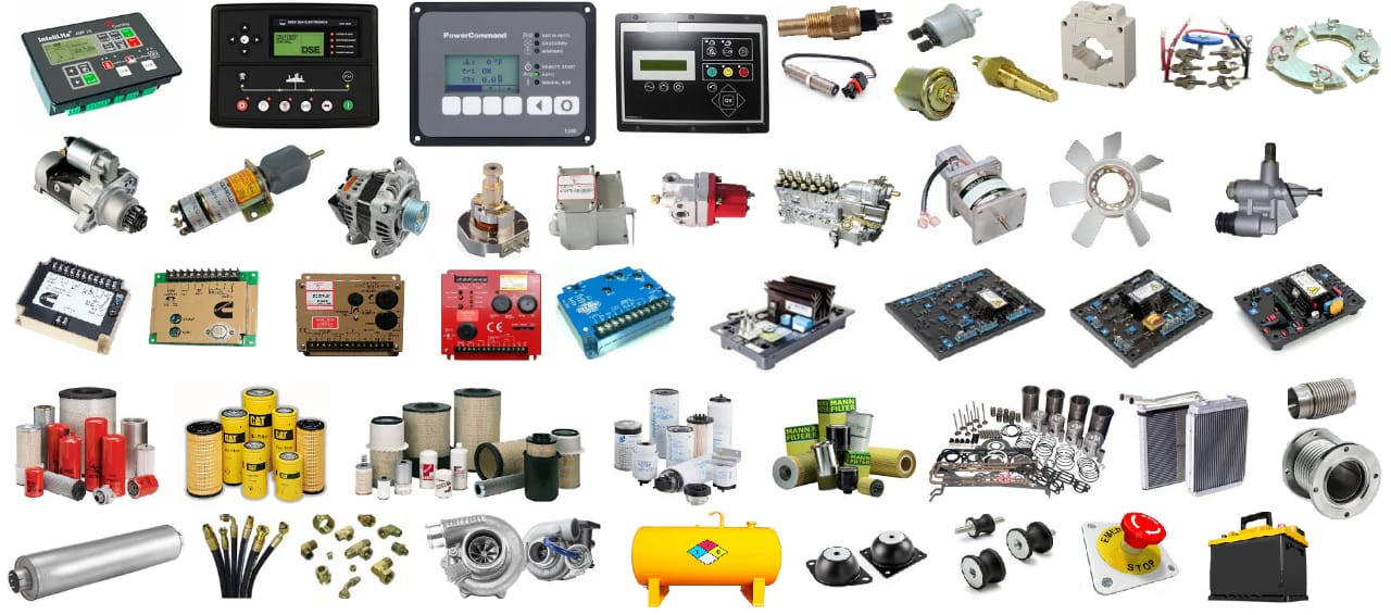 Suministro y Venta de repuestos para Plantas Electricas